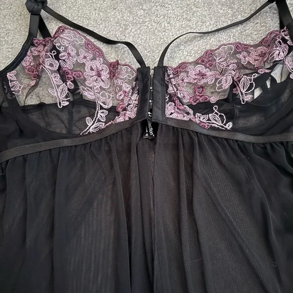 I collection Pink and Black Lingerie - Picture 2 of 6